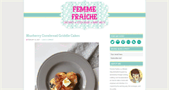 Desktop Screenshot of femmefraiche.com